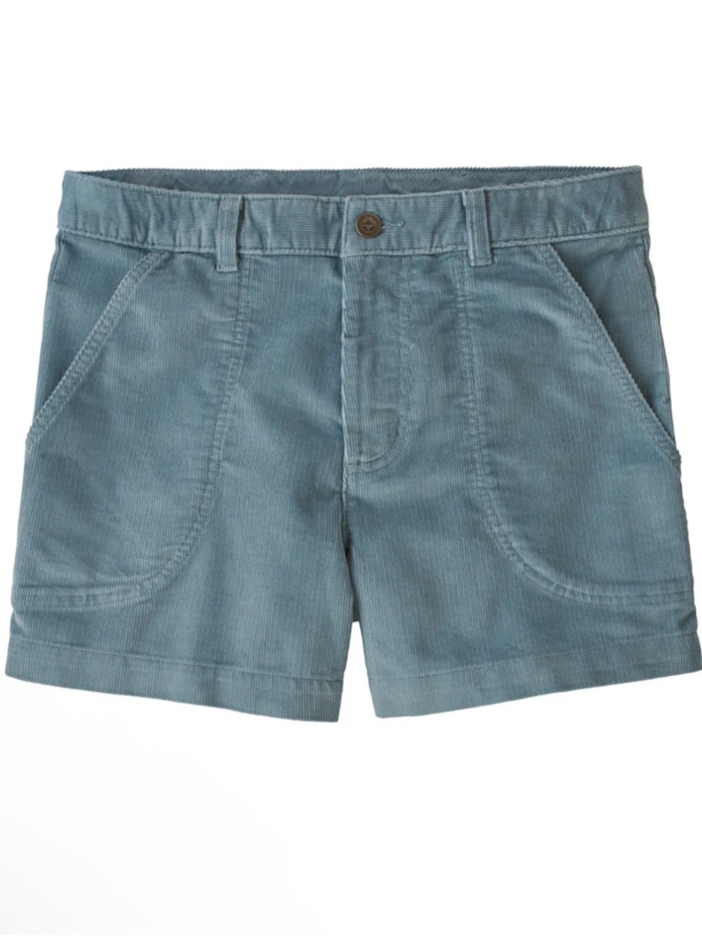 Patagonia Cord Stand Up Shorts 3” in Berlin Blue Size 8
